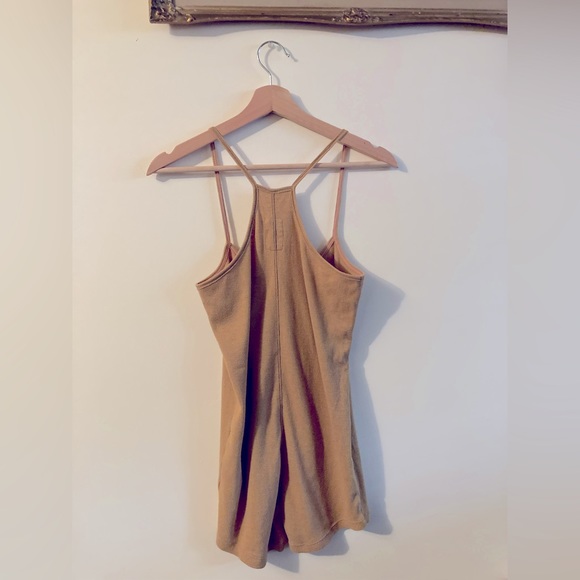 PGD by Plenty Women’s Tan Ribbed Tank Top Size Small - Picture 2 of 4